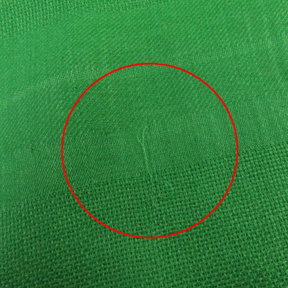 Hermes Sellier Cashmere Silk Fringe Large Shawl Scarf Green With Box Made In