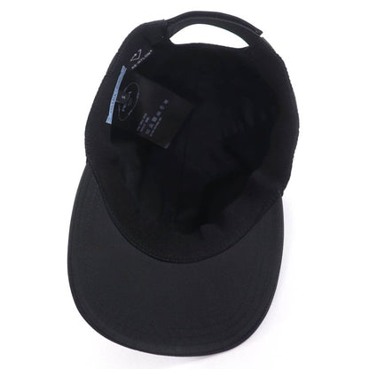 Prada 2024 1hc274 Re-nylon Triangle Logo Plate Cap Black S Made In Italy