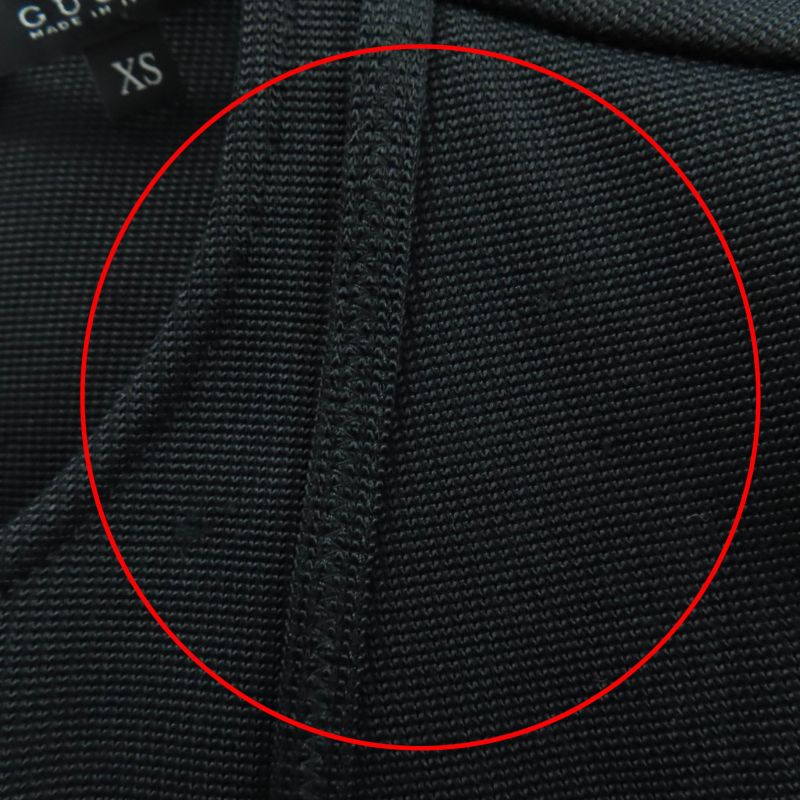 Gucci 310757 Sleeveless Dress With Horsebit Buckle Belt Black XS Made In Italy