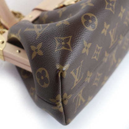 Louis Vuitton M46544 Monogram Canvas Monogram Clutch With Chain Shoulder
