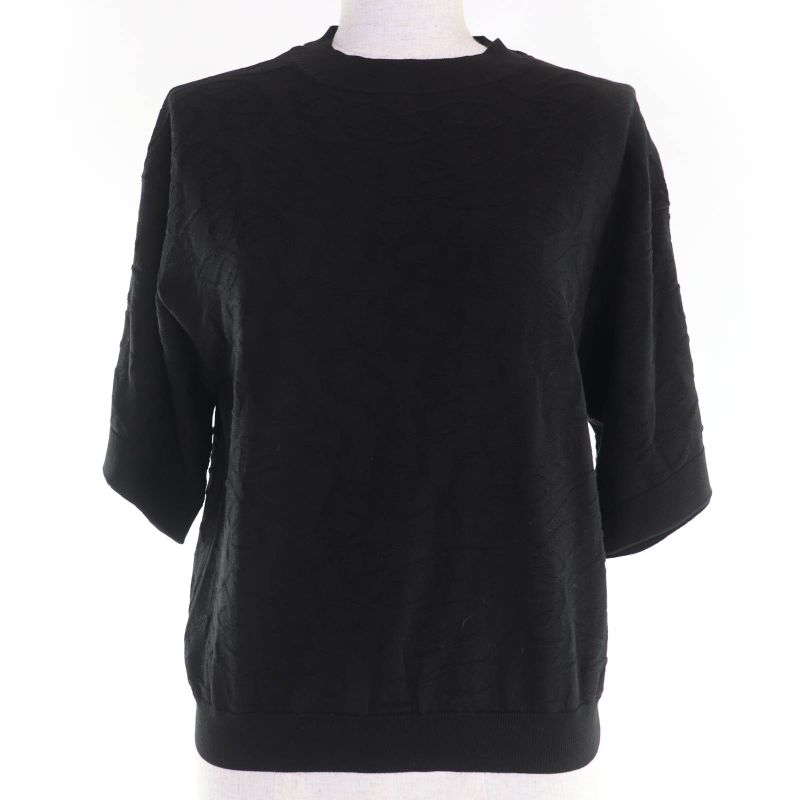 Hermes 24SS 4e2649dc Silk Cotton Nausa Chene Short Sleeve Short Sleeve Knit