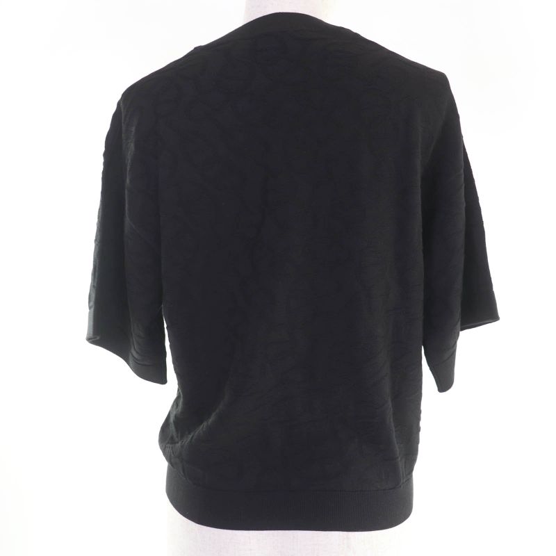 Hermes 24SS 4e2649dc Silk Cotton Nausa Chene Short Sleeve Short Sleeve Knit