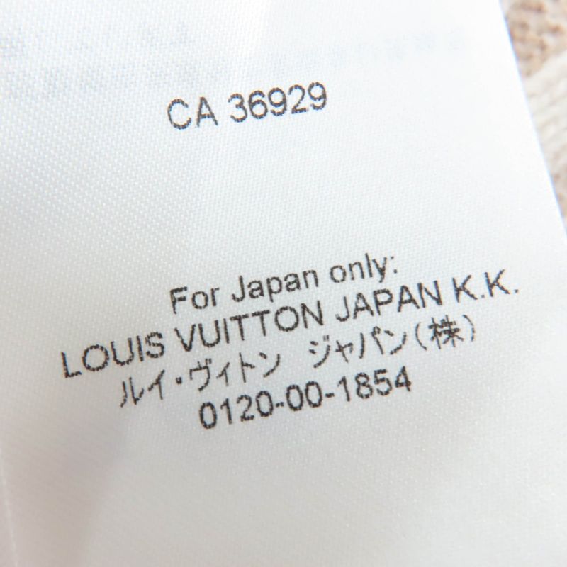 Louis Vuitton 24AW Wool Cotton Lvleather Patch Turtleneck Long Sleeve Knit