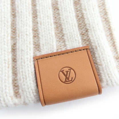 Louis Vuitton 24AW Wool Cotton Lvleather Patch Turtleneck Long Sleeve Knit