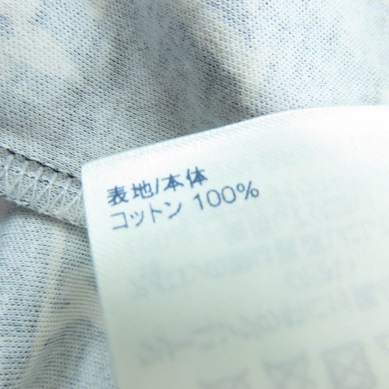 Louis Vuitton 100% Cotton Monogram Short Sleeve T-shirt Black Brown XS Made In