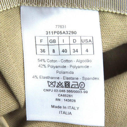 Christian DIOR 23SS 311p05a3290 Cotton Stretch Fitted Pants Bottoms Cropped