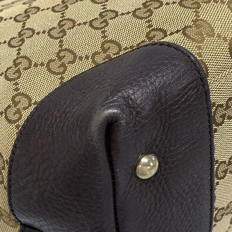 Gucci Tote Bag GG Patternsherry (web) 296850 Dark Brown X Beige X Multi Leather