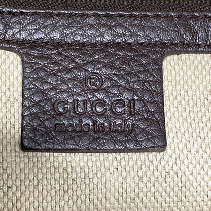 Gucci Tote Bag GG Patternsherry (web) 296850 Dark Brown X Beige X Multi Leather