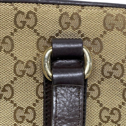 Gucci Tote Bag GG Patternsherry (web) 296850 Dark Brown X Beige X Multi Leather
