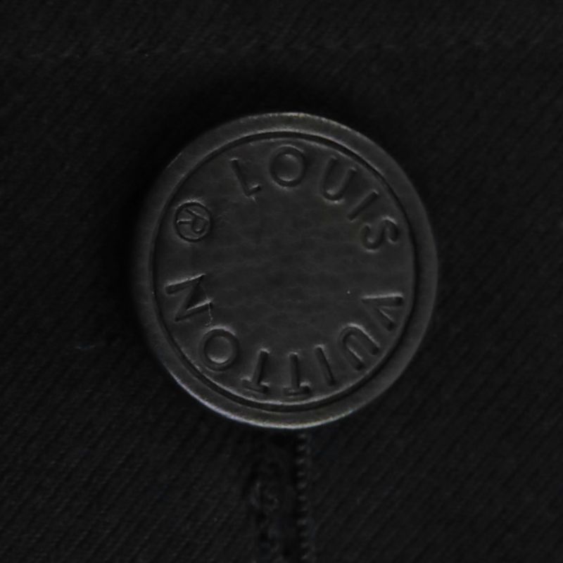 Louis Vuitton Hbc63eayg Cotton Lined Monogram Leather Long Chester Coat With