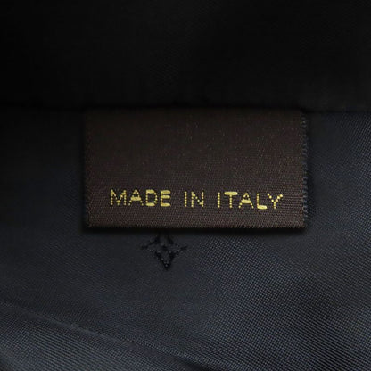 Louis Vuitton Hbc63eayg Cotton Lined Monogram Leather Long Chester Coat With