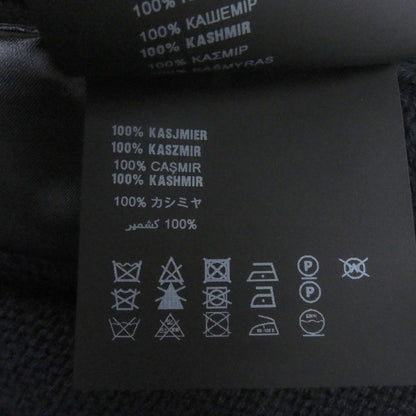 Prada 2023 Umr576 100% Cashmere Logo Embroidery Embroidered Embroidery Mock