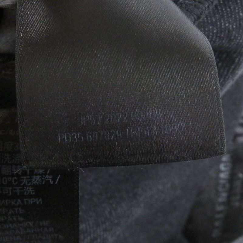 Balenciaga 22AW 697829 Flared Denim Washed Flared Denim Pants Black XXS Made In