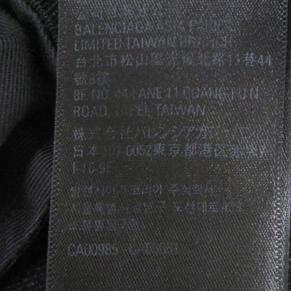 Balenciaga 22AW 697829 Flared Denim Washed Flared Denim Pants Black XXS Made In