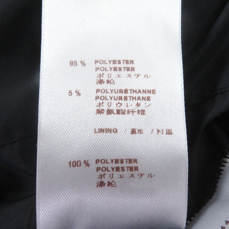 Louis Vuitton Logo Silver Hardware Stand Collar Nylon Coat Mod Coat Navy 46