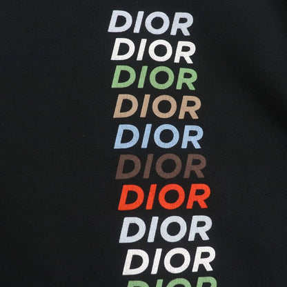 DIOR Homme 24SS 413j646a0531 Multi Logo Print Pullover Hoodie Black XXL Made