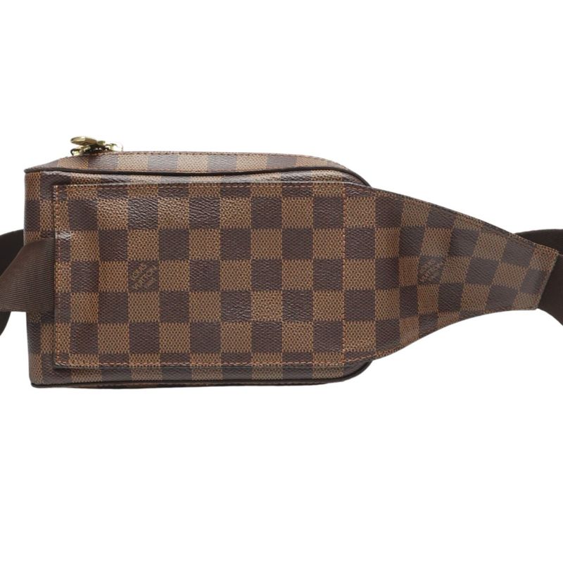 Louis Vuitton N51994 Damier Waist Pouch Geronimos Body Bag Louis Vuitton Ebène
