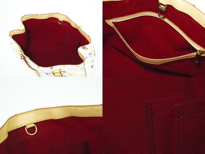 Authentic Louis Vuitton LV Aurelia MM Monogram Multicolor Shoulder Bag Tote Bag