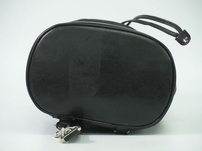 Authentic Gucci Bamboo Drawstring Shoulder Bag Body Bag Nylon Patent Leather