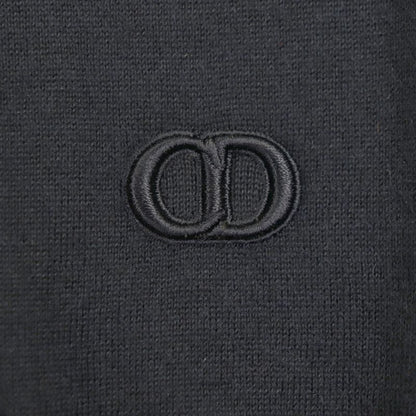 DIOR Homme 113m647at220 100% Cashmere CD Logo Embroidery Crew Neck Pullover
