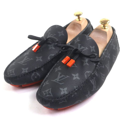 Louis Vuitton 2022 1aaf2w Driver Line Monogram Eclipse Driving Shoes Black 6