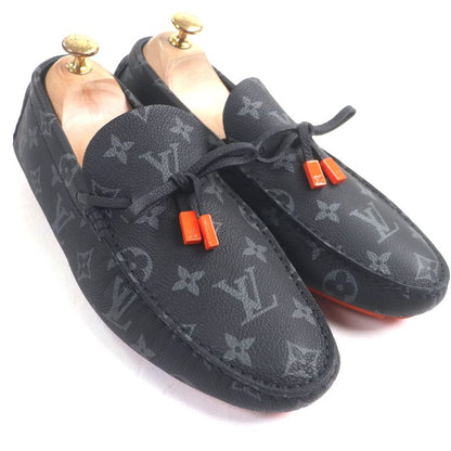  Louis Vuitton 2022 1aaf2w Driver Line Monogram Eclipse Driving Shoes Black 6