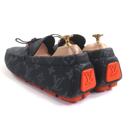  Louis Vuitton 2022 1aaf2w Driver Line Monogram Eclipse Driving Shoes Black 6