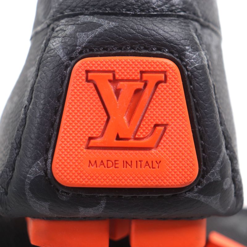  Louis Vuitton 2022 1aaf2w Driver Line Monogram Eclipse Driving Shoes Black 6