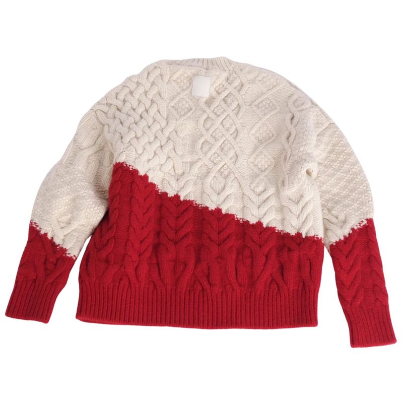 Loewe Knit Sweater Long Sleeve Long Sleeve Wool Top