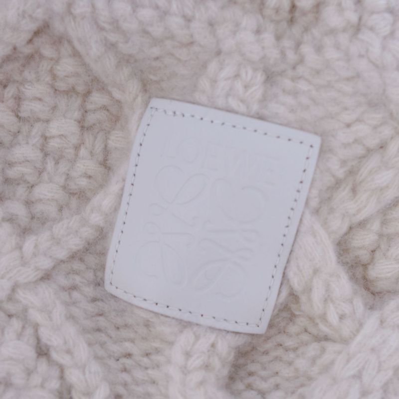 Loewe Knit Sweater Long Sleeve Long Sleeve Wool Top