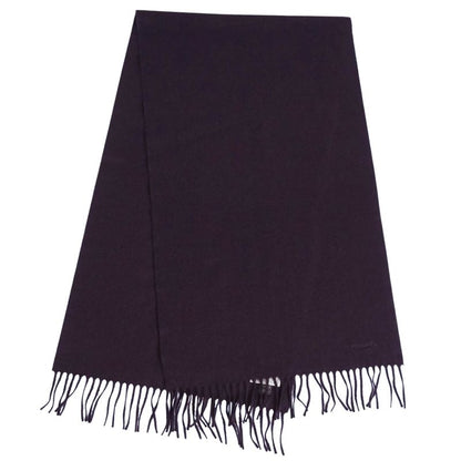 Hermes Scarf Shawl Fringe 100% Cashmere Les