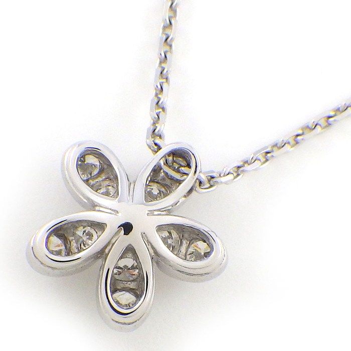 Van Cleef & Arpels Van Cleef & Arpels Necklace Socrates Flower Motif Pavé
