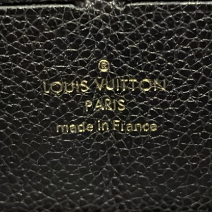Louis Vuitton Monogram Empreinte Zippy Wallet M60571 Noir Black Round Zipper