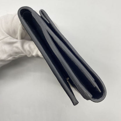 Louis Vuitton M64309 Portefeuille Lock Me 2 Compact Wallet Leather Noir Black