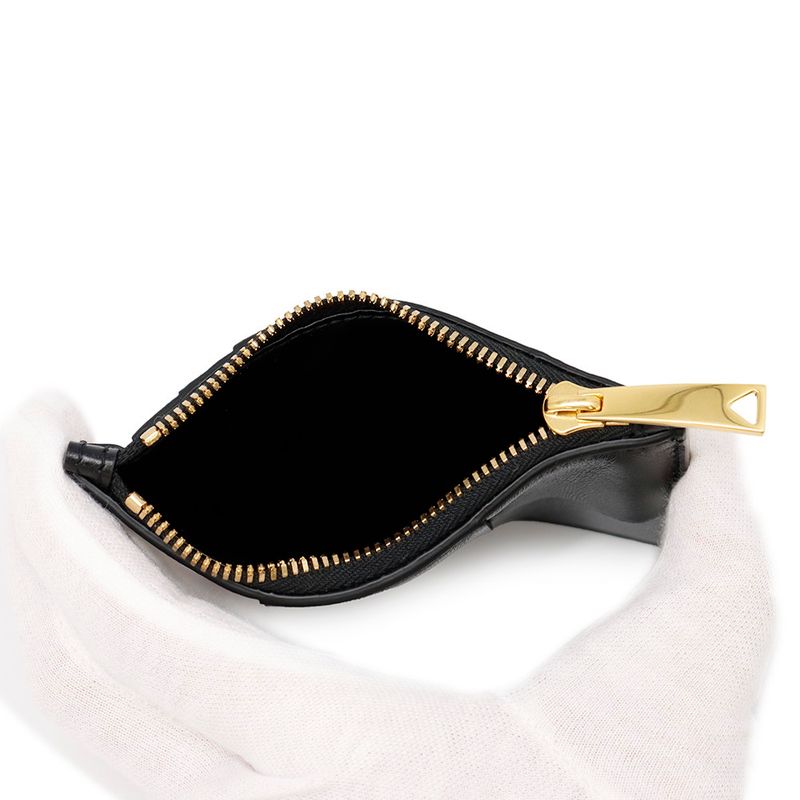 Bottega Veneta Card Case Maxi Intrecciato Cassette Fastener