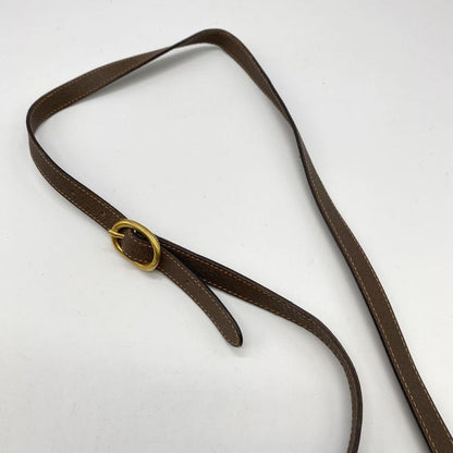 Gucci Old Gucci 001 115 GG Supreme Sherry Shoulder Bag PVC Brown Vintage Men