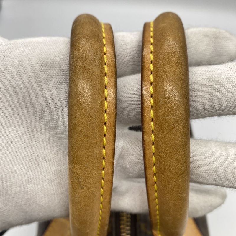 Louis Vuitton M41528 Speedy 25 Handbag Mini Boston Monogram Brown Men Women