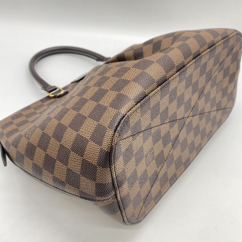 Louis Vuitton N41546 Damier Sienna MM Handbag Tote Bag Shoulder 2way Damier