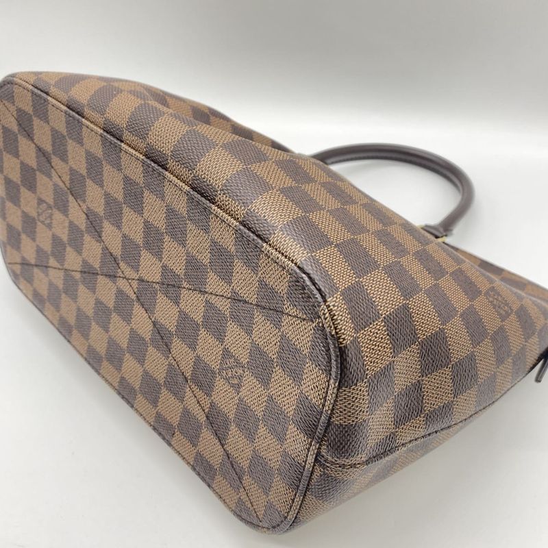 Louis Vuitton N41546 Damier Sienna MM Handbag Tote Bag Shoulder 2way Damier