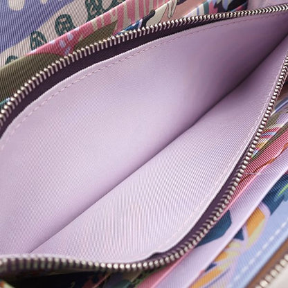 Hermes Long Wallet Azap Long Silkyne Vaux Epson Gold Silver Hardware Unused