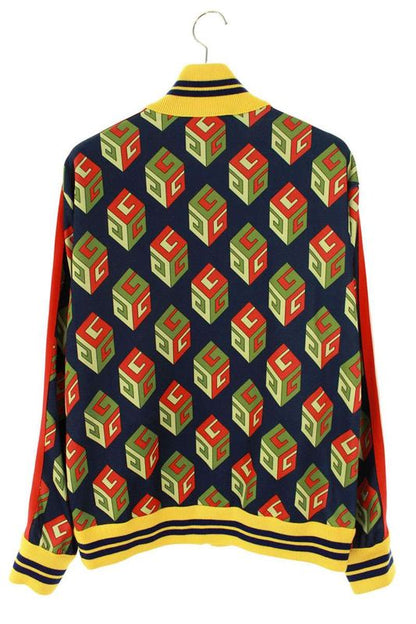 Gucci 475359-x5u15 GG Wallpaper Technical Jersey Blouson Men's M