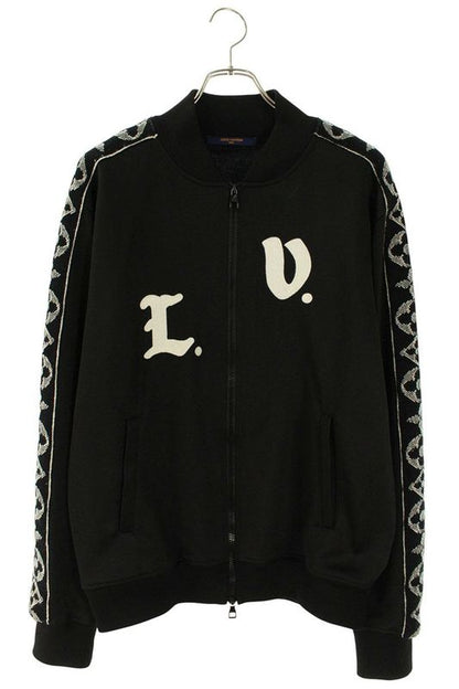 Louis Vuitton 21AW Rm212 ZSC Hly92w LV Flower Band Track Top Jacket Blouson