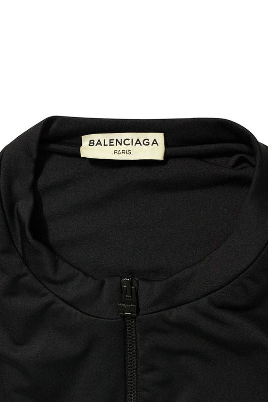 Balenciaga 412907 Tqk21 No Collar Zip-up Blouson Men's XS