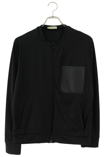Balenciaga 412907 Tqk21 No Collar Zip-up Blouson Men's XS