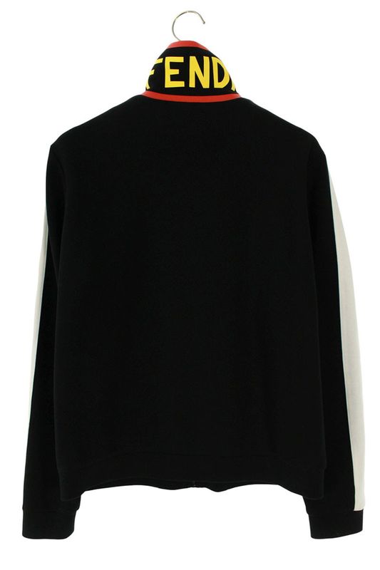 Fendi Fy0848 SJQ Logo Wappen Track Jacket Blouson Men's 44