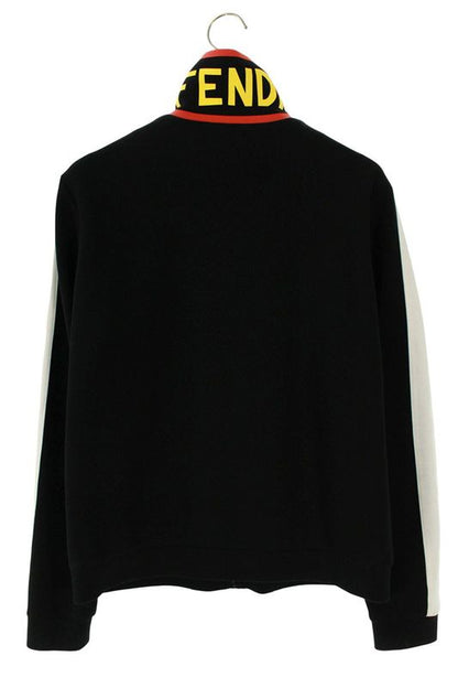 Fendi Fy0848 SJQ Logo Wappen Track Jacket Blouson Men's 44