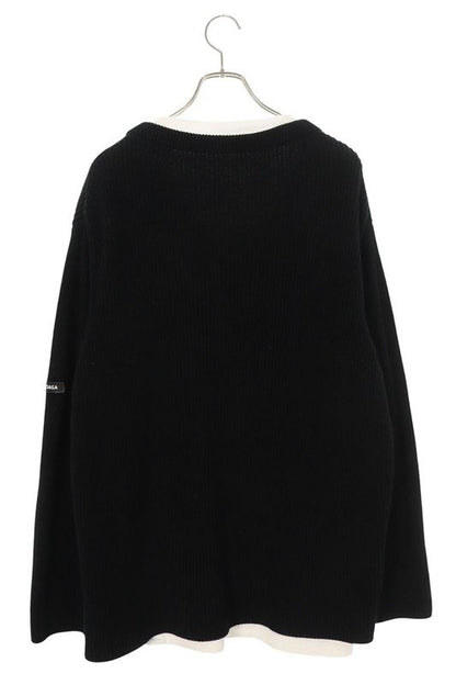 Balenciaga 678555 T3218 T-shirt Layered Knit Men's 2