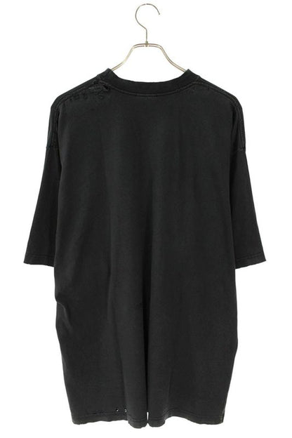 Balenciaga 764235 Tqvr9 Vintage Finish Statue Of Liberty Print T-shirt Men's S