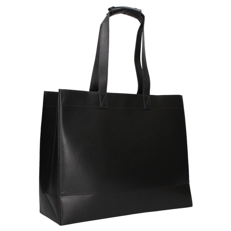 Dior X Sean Stussy Logo Leather Tote Bag Men's