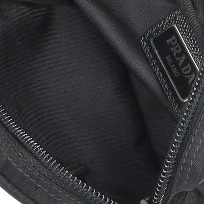 Prada 1na339 Mini Pouch With Plaque Of Lino Logo Men's